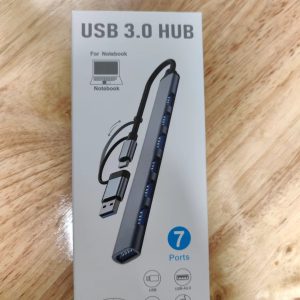 7口铝合金3.0hub集线器一口3.0usb速度其佘6口2.0usb分切线