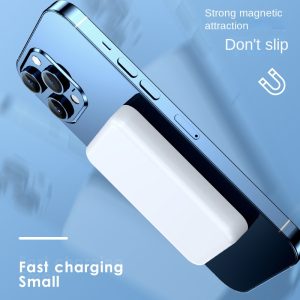 Type-c Two-Way Magnetic Wireless Power Bank 20W Portable Wireless Power Bank Super Fast Charge 10000 MA Printing