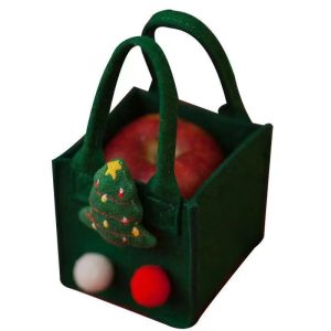 Christmas Gift Bag Christmas Eve Apple Gift Box Children's Candy Bag Ping An Fruit Packaging Box Felt Bag Hand Bag