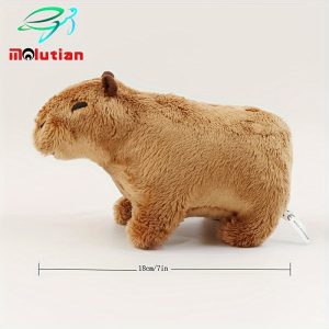 2sizes simulation animal capybara plush toys cute c