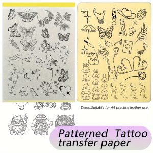 patterned tattoo transfer paper a4 size pre drawn_y