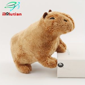 2sizes simulation animal capybara plush toys cute c