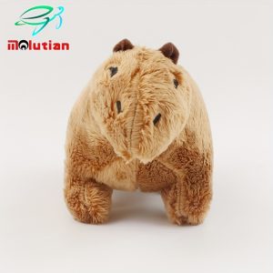 2sizes simulation animal capybara plush toys cute c