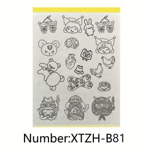 patterned tattoo transfer paper a4 size pre drawn_y