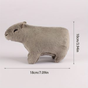 2sizes simulation animal capybara plush toys cute c