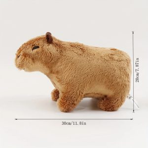 2sizes simulation animal capybara plush toys cute c