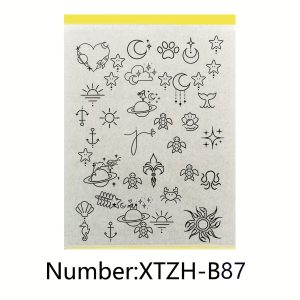 patterned tattoo transfer paper a4 size pre drawn_y