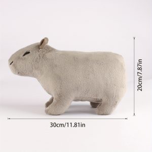 2sizes simulation animal capybara plush toys cute c